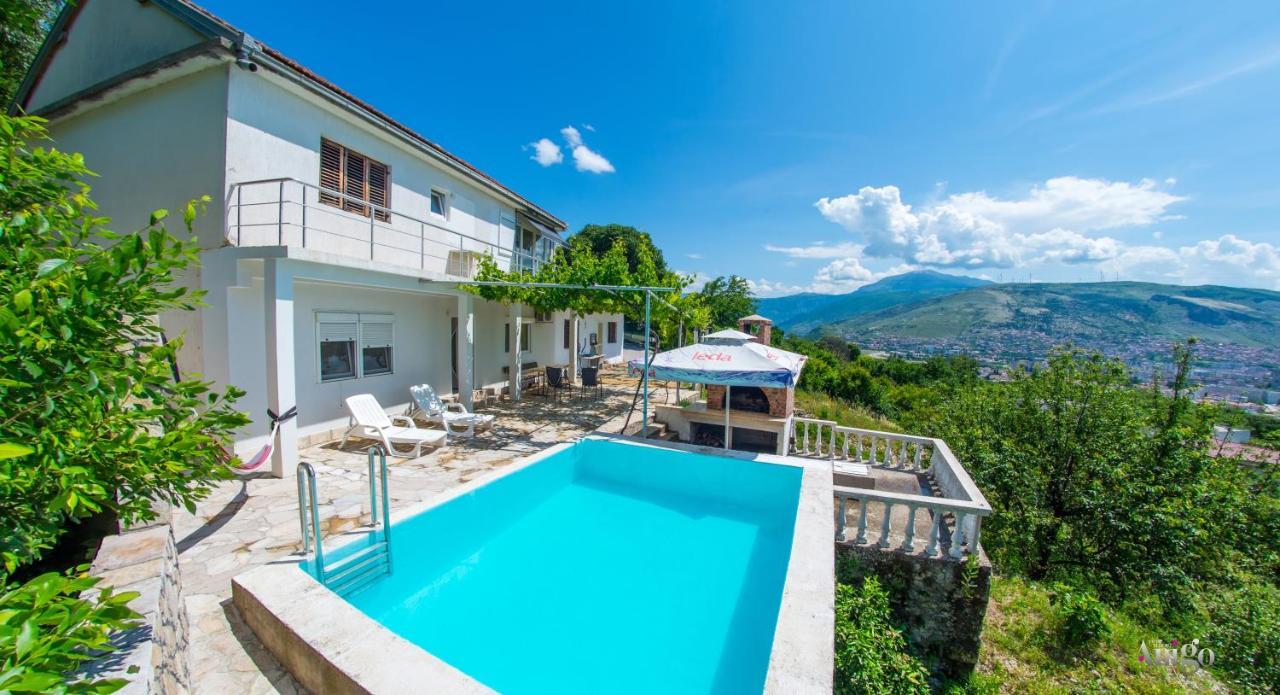 Perfect View Of Mostar - With Swimming Pool Экстерьер фото