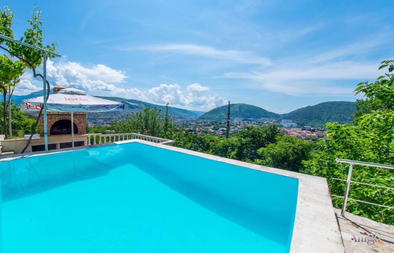 Perfect View Of Mostar - With Swimming Pool Экстерьер фото