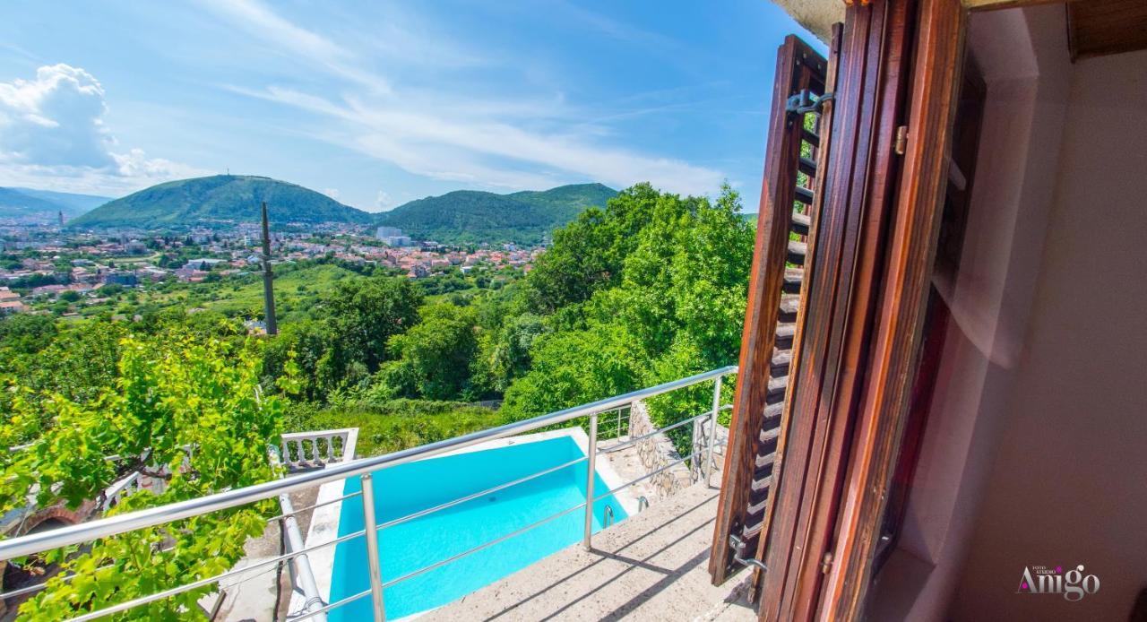 Perfect View Of Mostar - With Swimming Pool Экстерьер фото